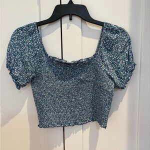 Aerie Floral Crop Top